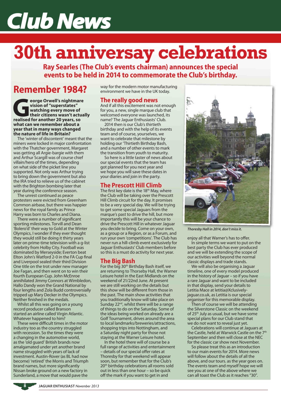 Jaguar Enthusiast Preview Pages