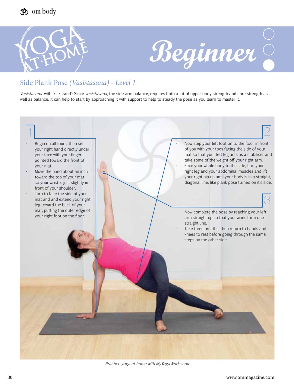 OM Yoga Magazine Preview Pages
