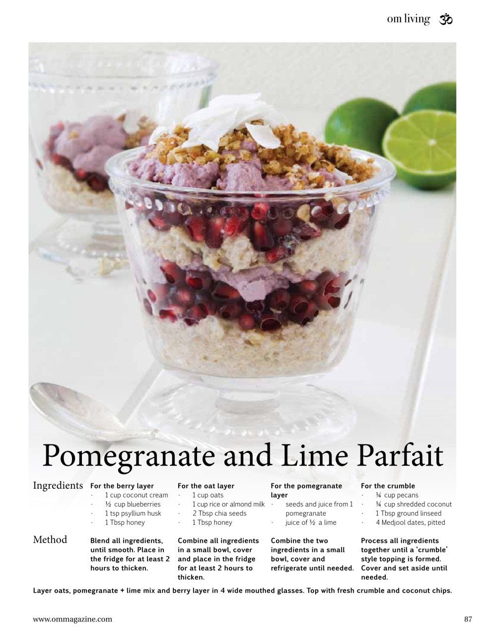 OM Yoga Magazine Preview Pages