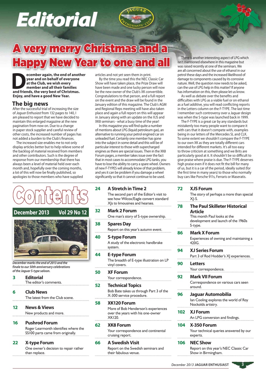 Jaguar Enthusiast Preview Pages