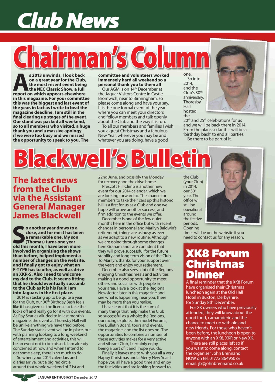 Jaguar Enthusiast Preview Pages