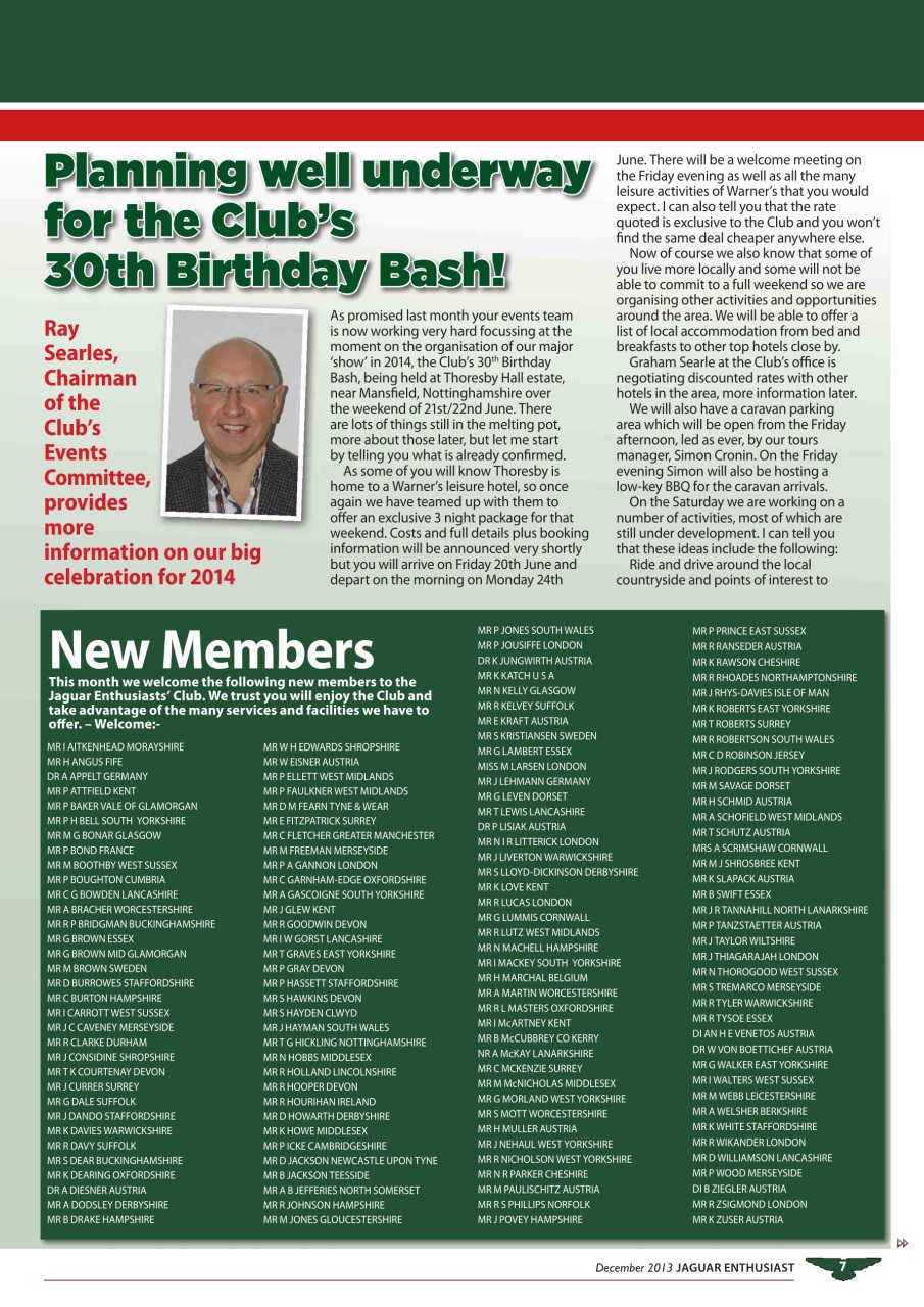 Jaguar Enthusiast Preview Pages