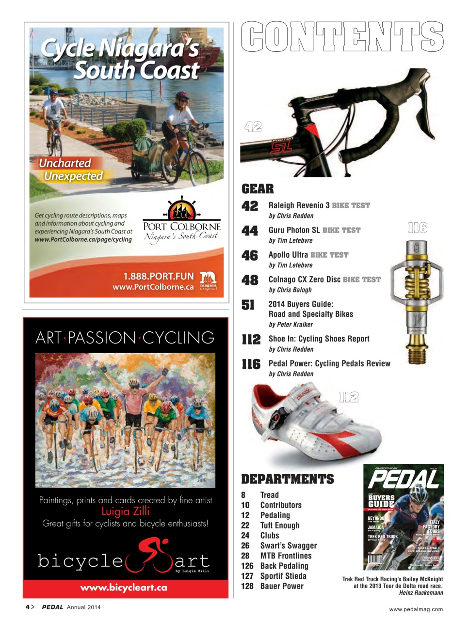 Pedal Magazine Preview Pages