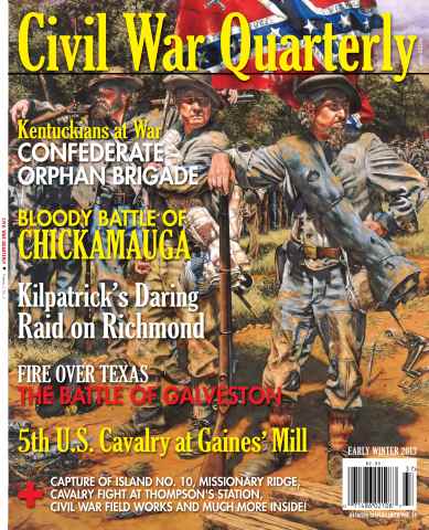 Civil War Quarterly issue Early Winter 2013