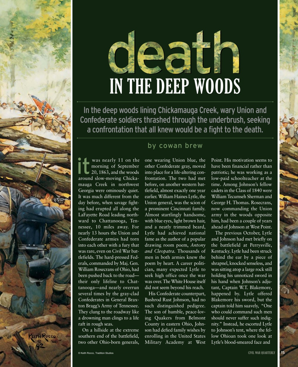 Civil War Quarterly Preview Pages