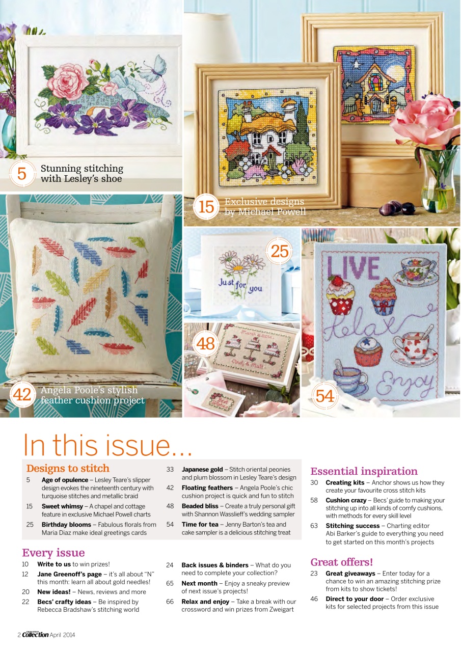 Cross Stitch Collection Preview Pages