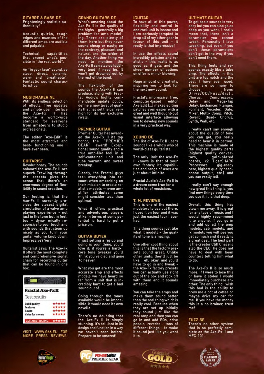 Guitarist Preview Pages