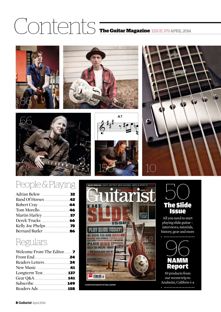 Guitarist Preview Pages