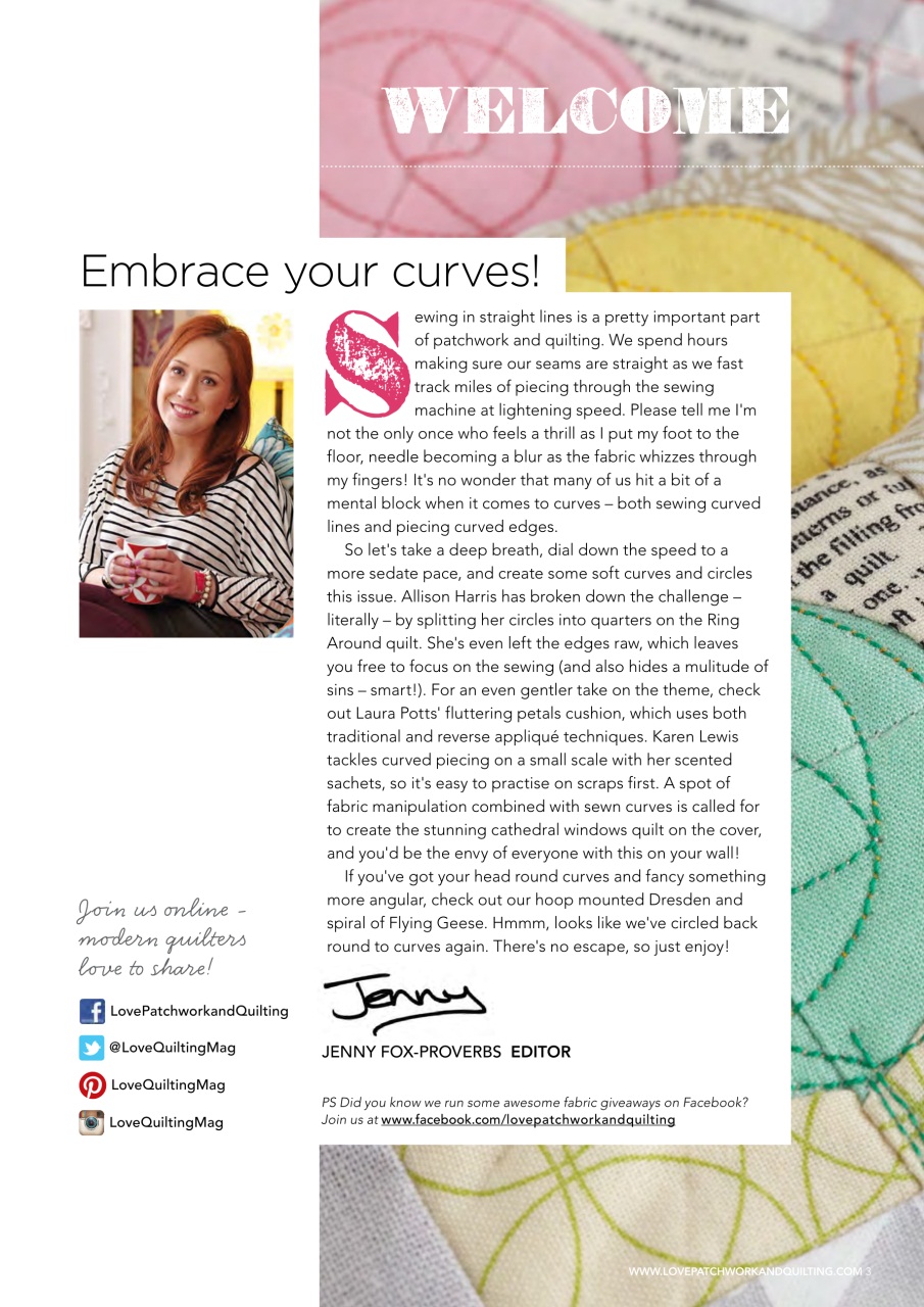 Love Patchwork & Quilting Preview Pages