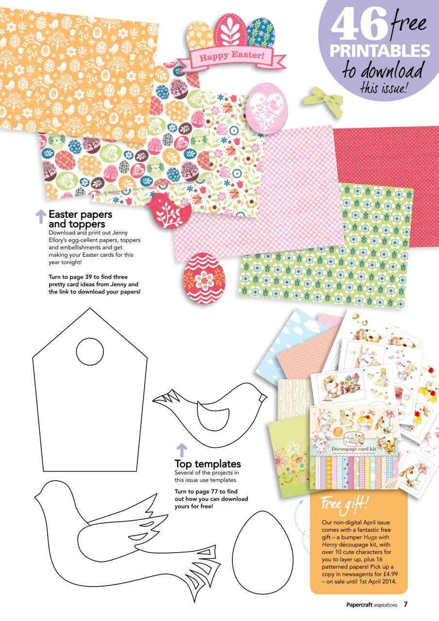 Papercraft Inspirations Preview Pages