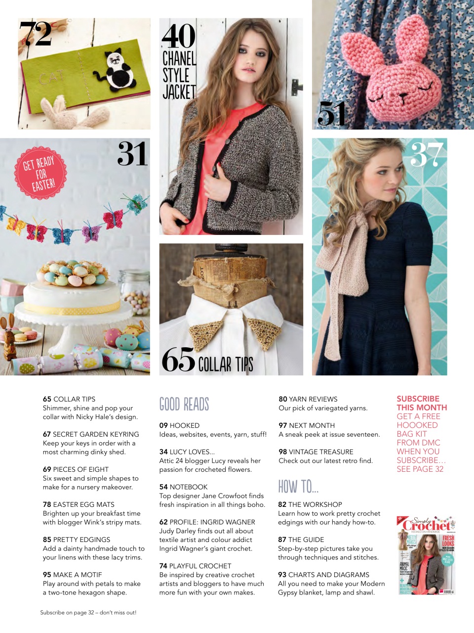 Simply Crochet Preview Pages