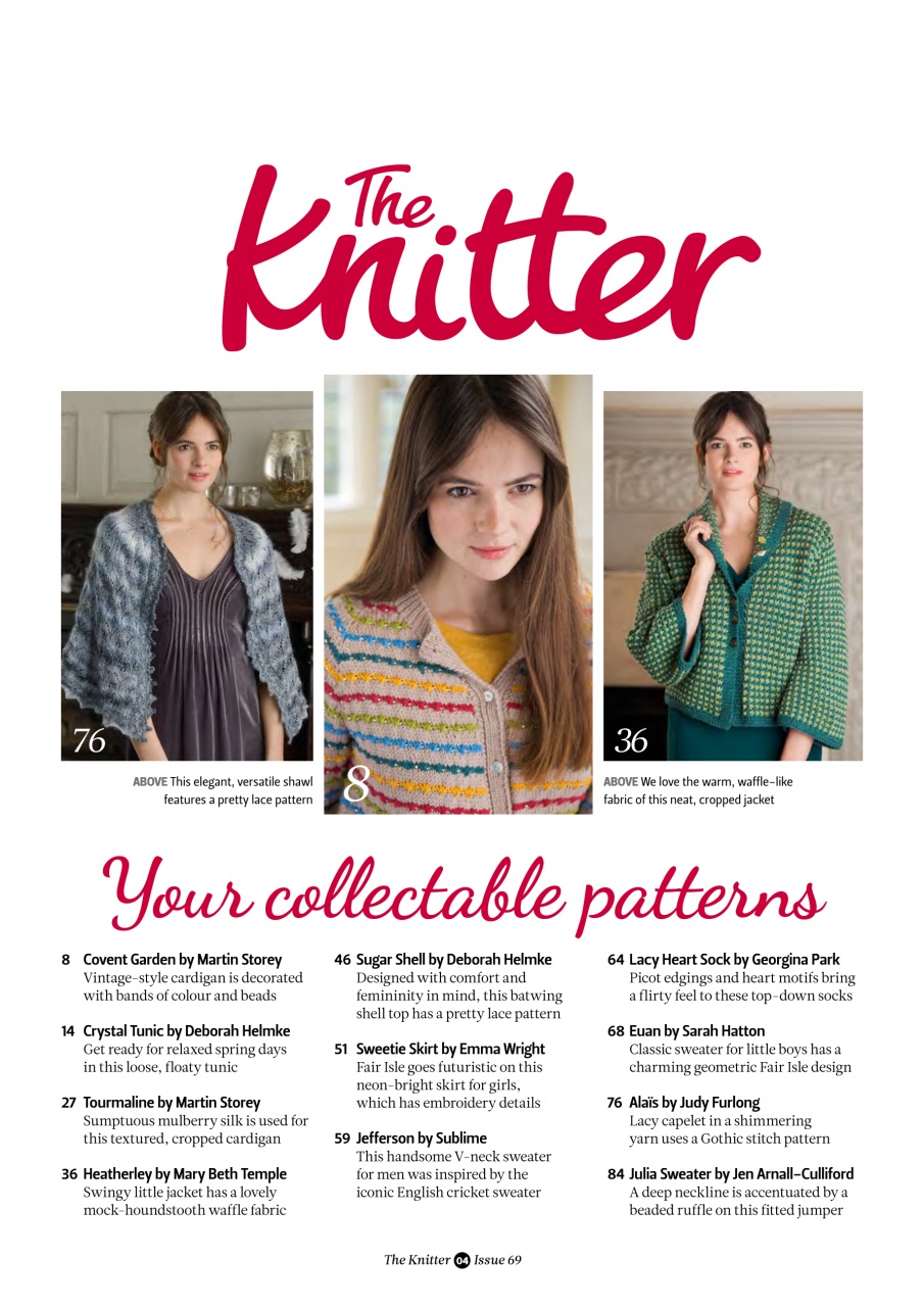 The Knitter Preview Pages