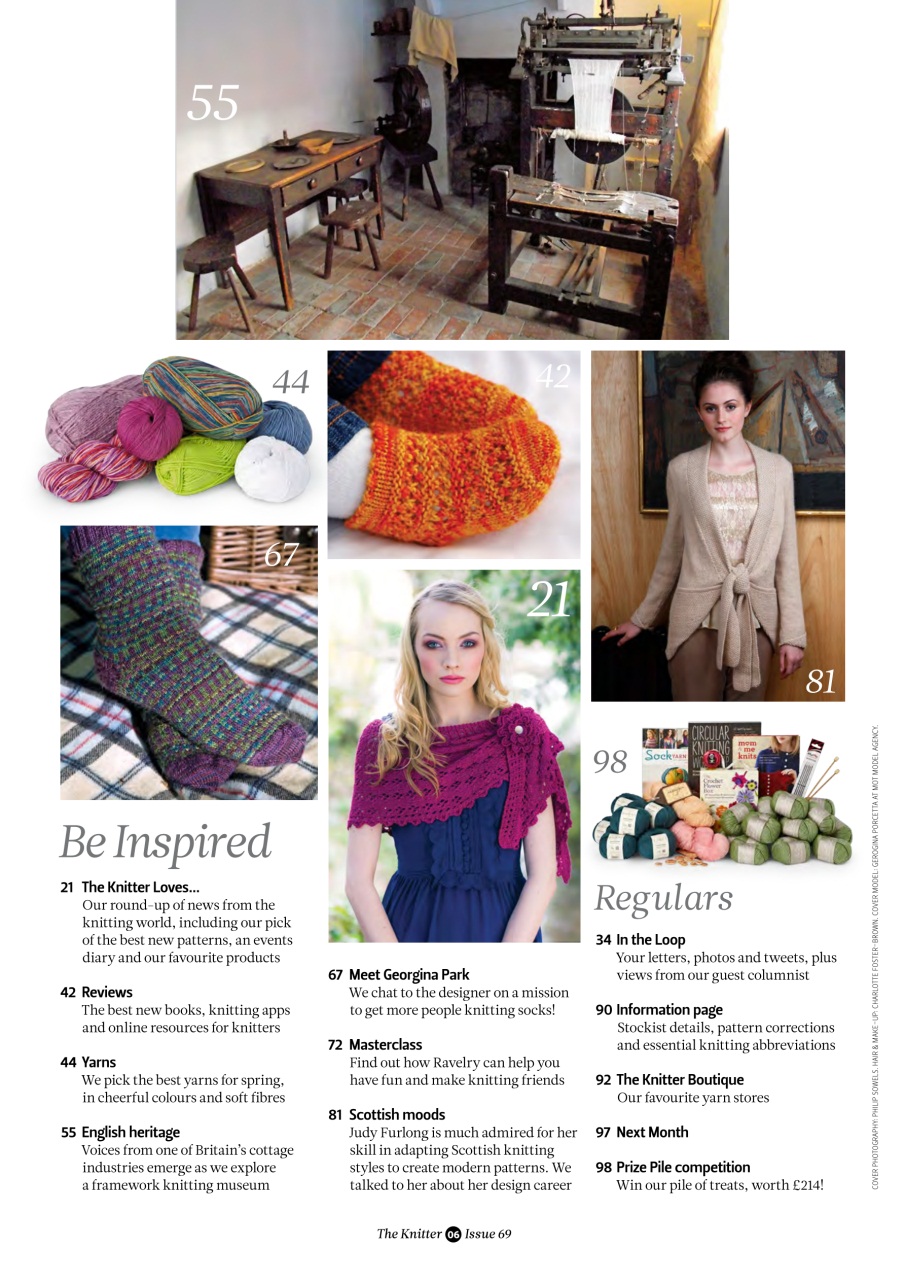 The Knitter Preview Pages