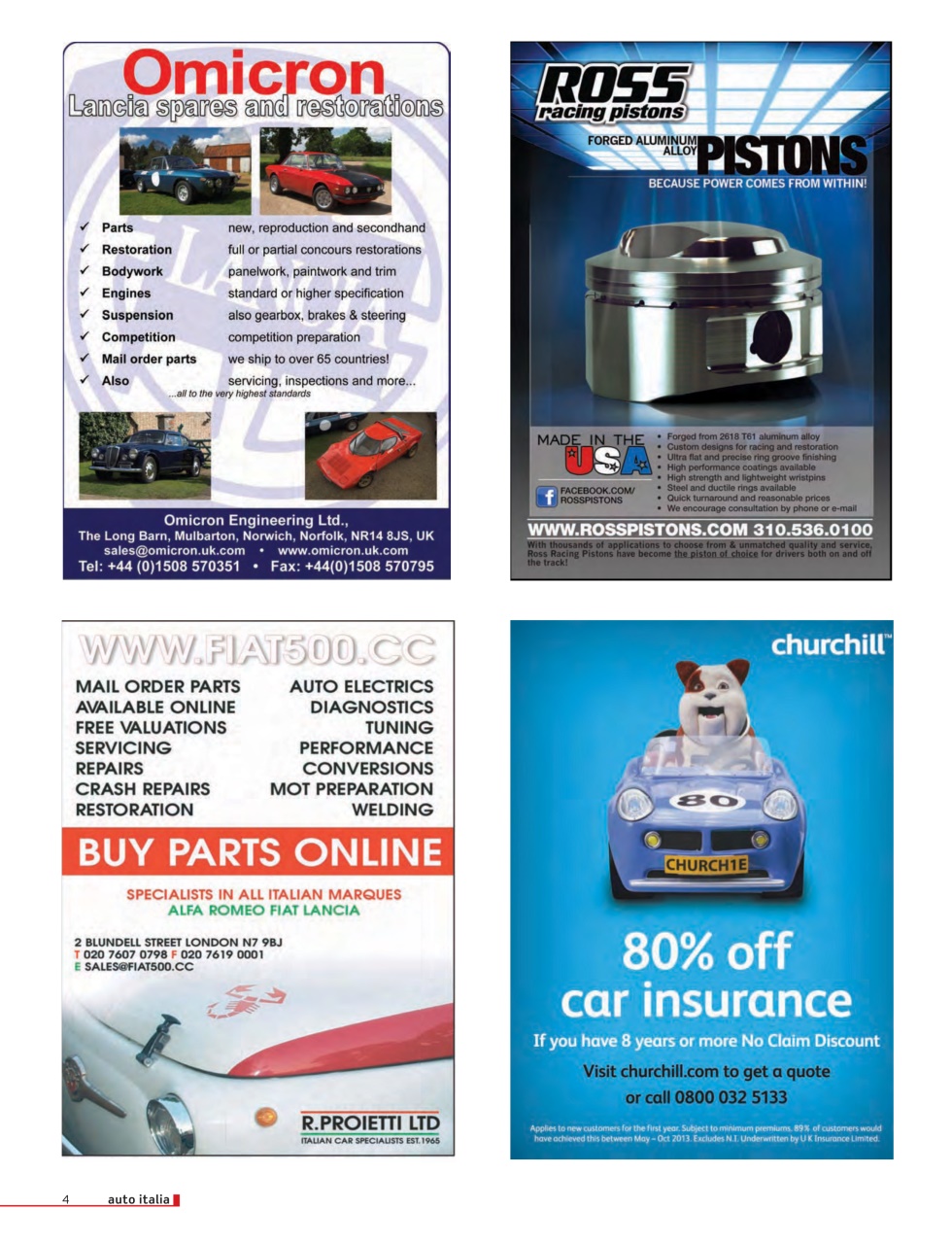 AutoItalia Magazine Preview Pages