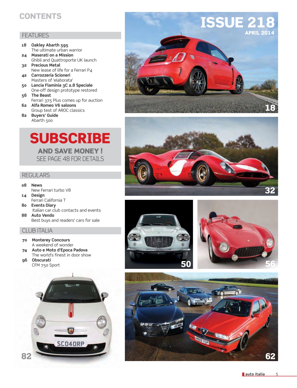 AutoItalia Magazine Preview Pages