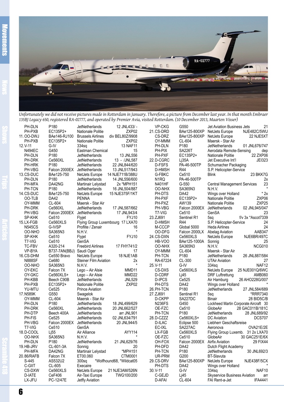 Scramble Magazine Preview Pages