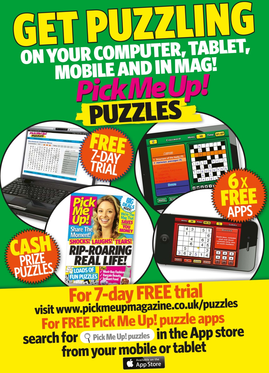 Pick Me Up Preview Pages