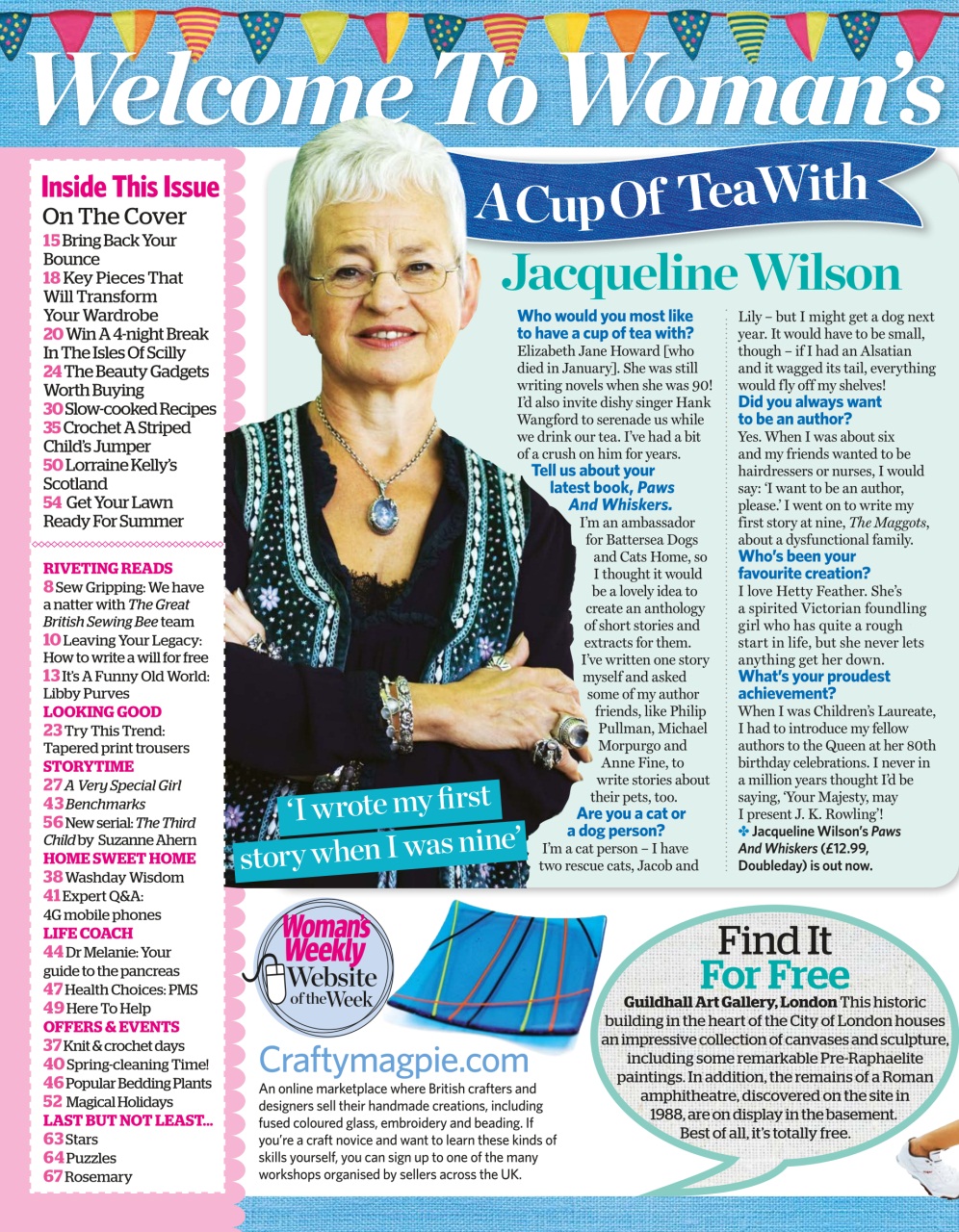 Woman's Weekly Preview Pages