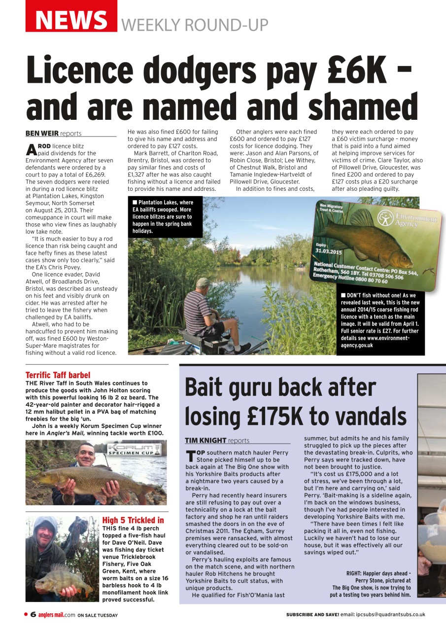 Anglers Mail Preview Pages