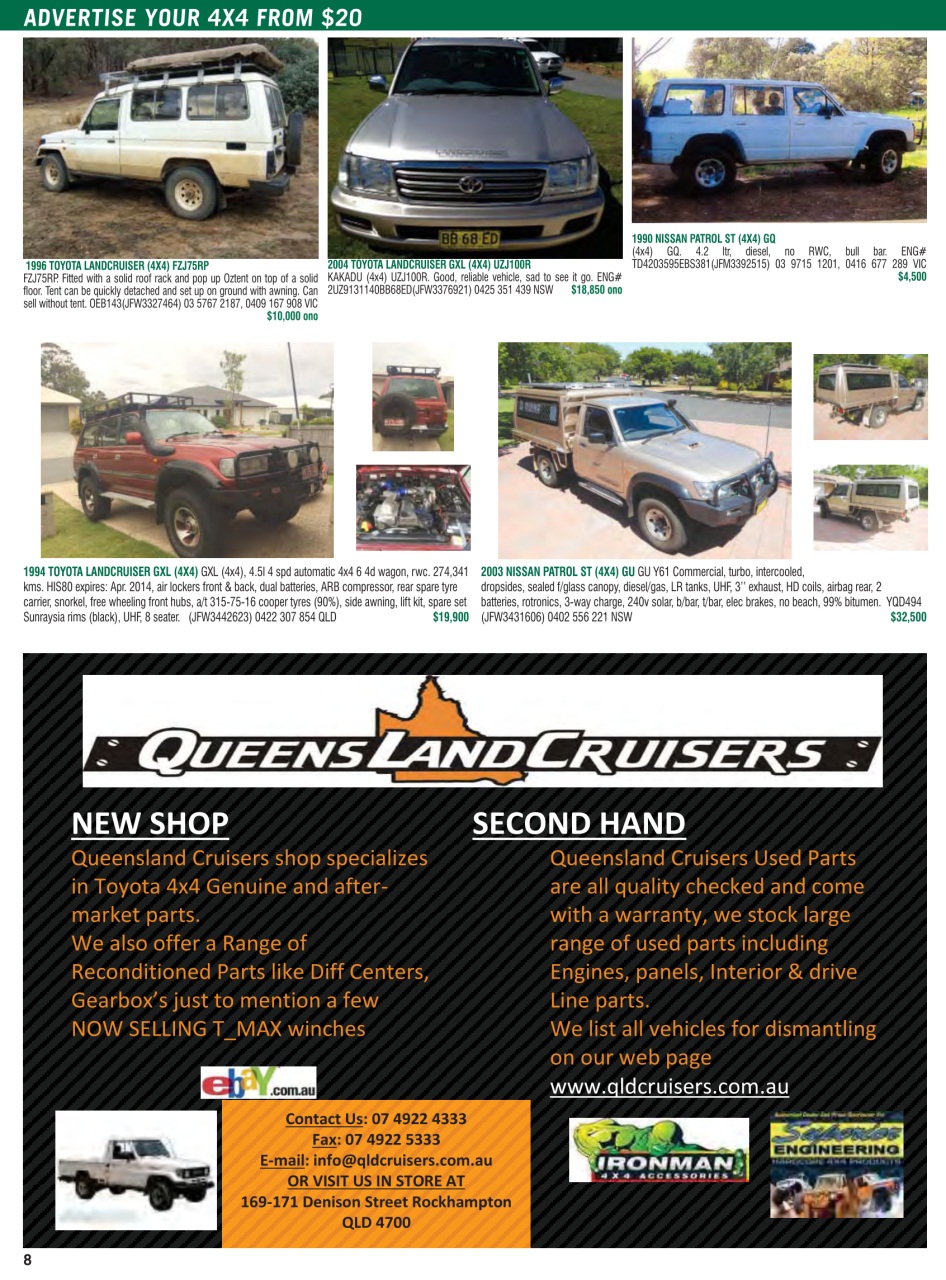 JUST 4X4S Preview Pages