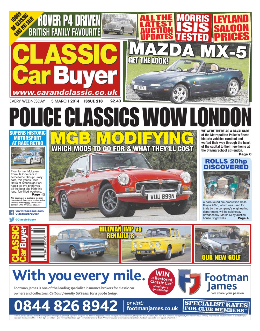 Classic Car Buyer Preview Pages