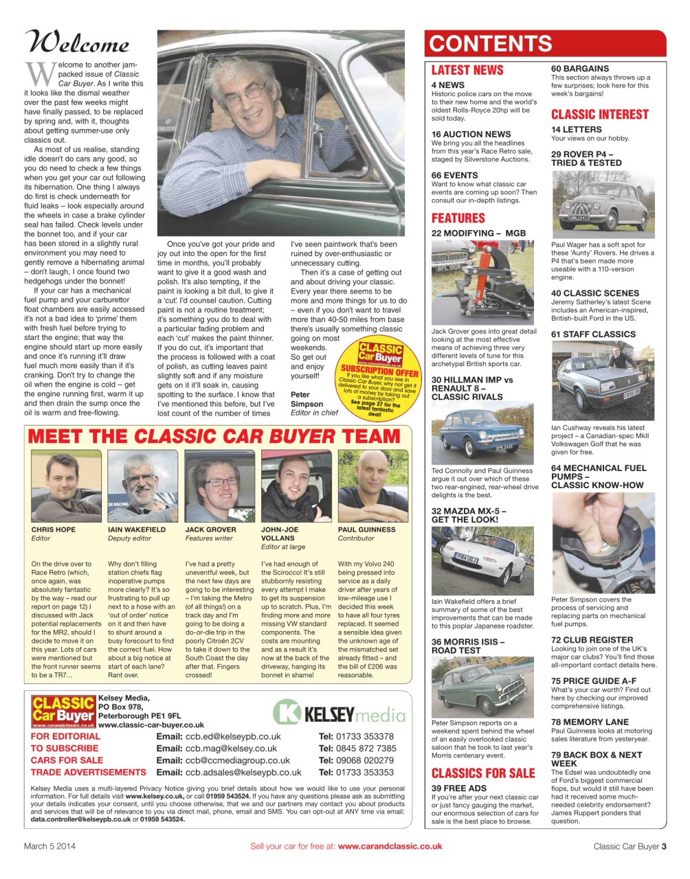Classic Car Buyer Preview Pages