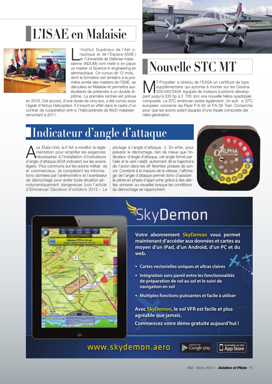 Aviation et Pilote Preview Pages