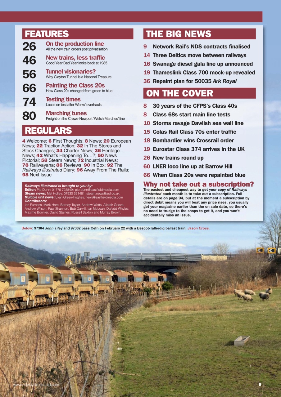 Railways Illustrated Preview Pages