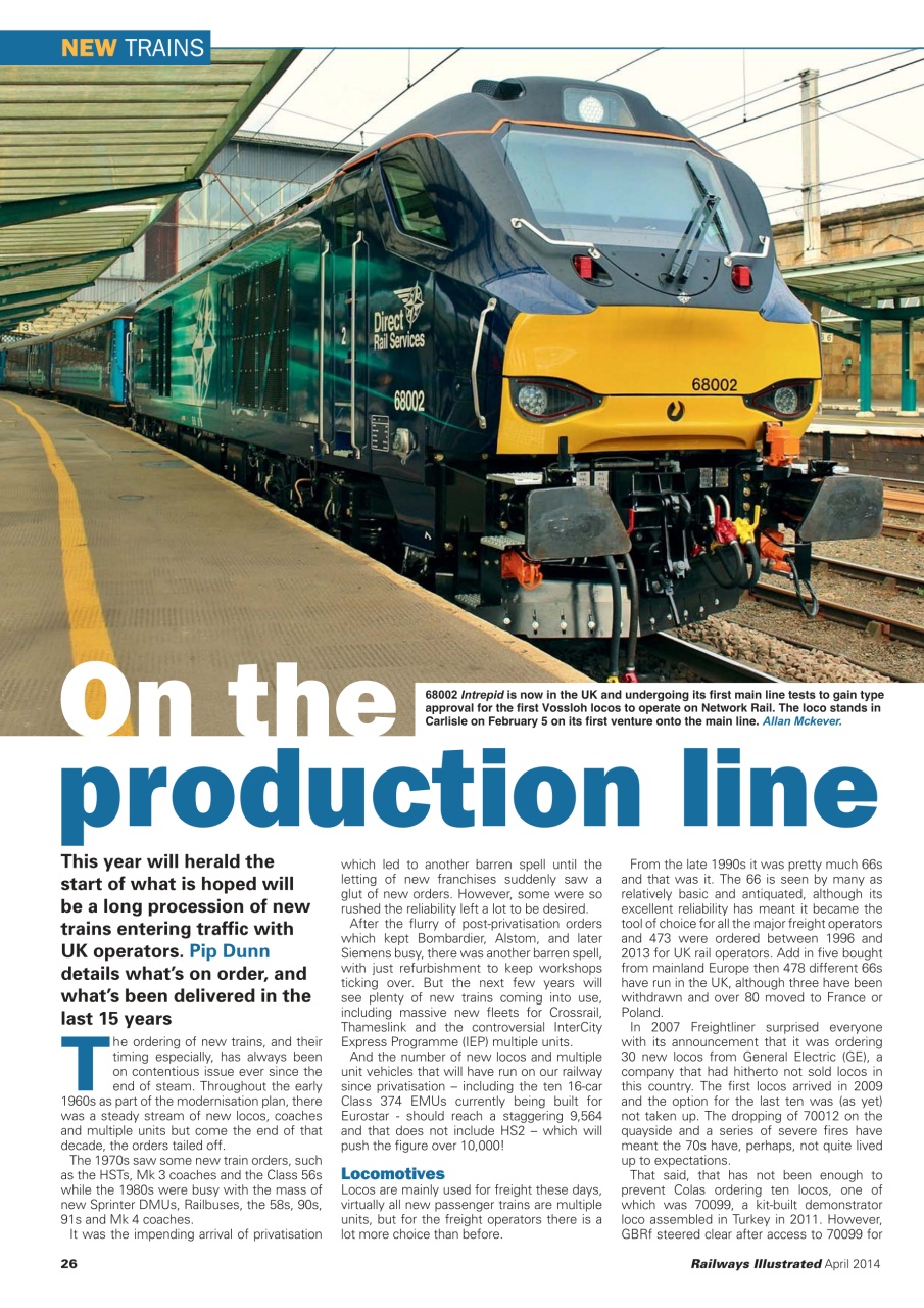 Railways Illustrated Preview Pages