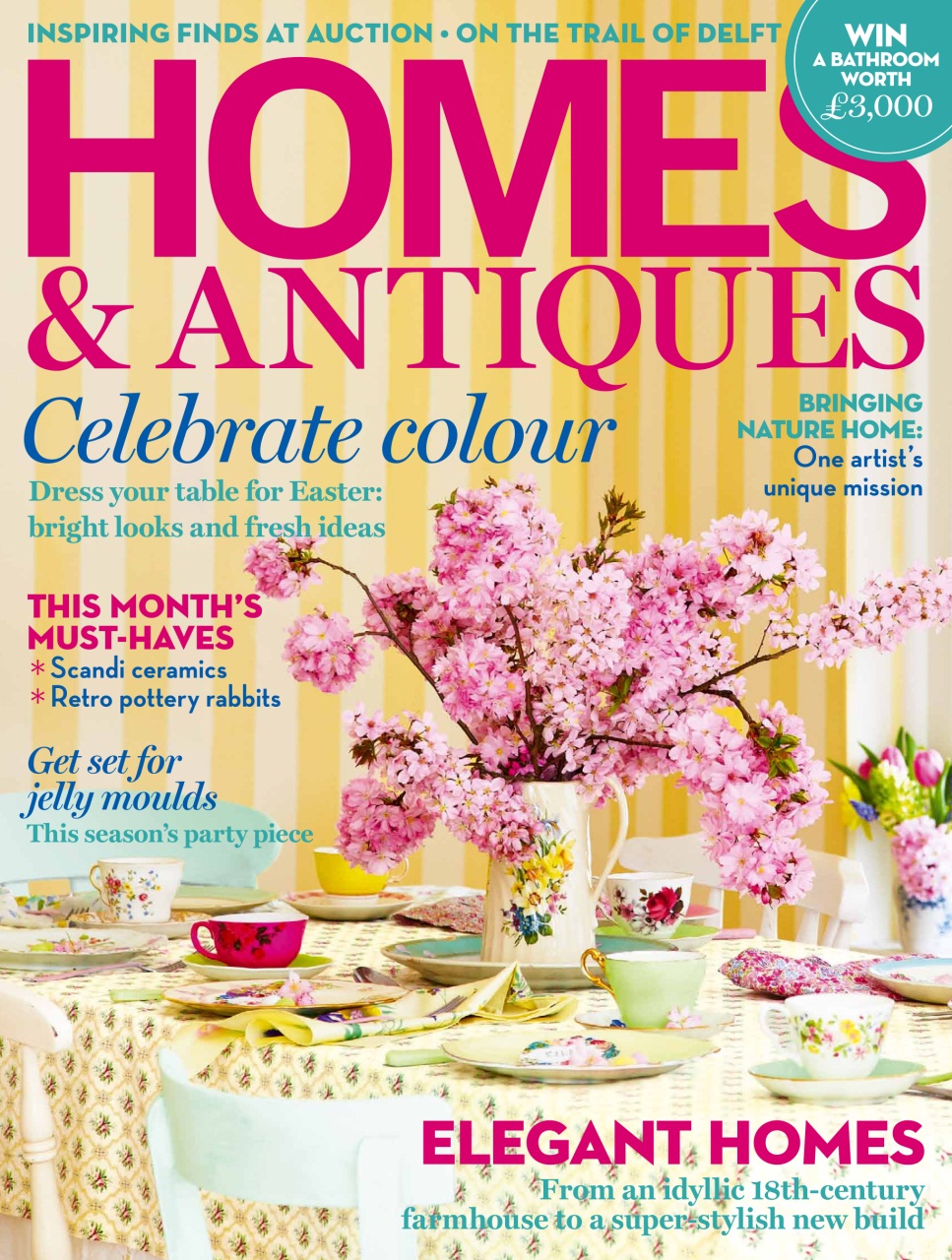 Homes & Antiques Magazine Preview Pages