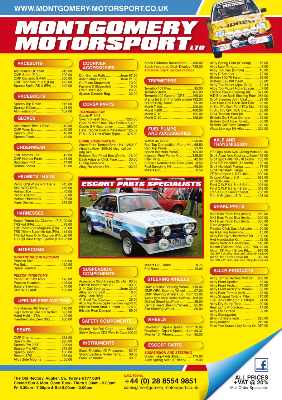 Pacenotes Rally magazine Preview Pages