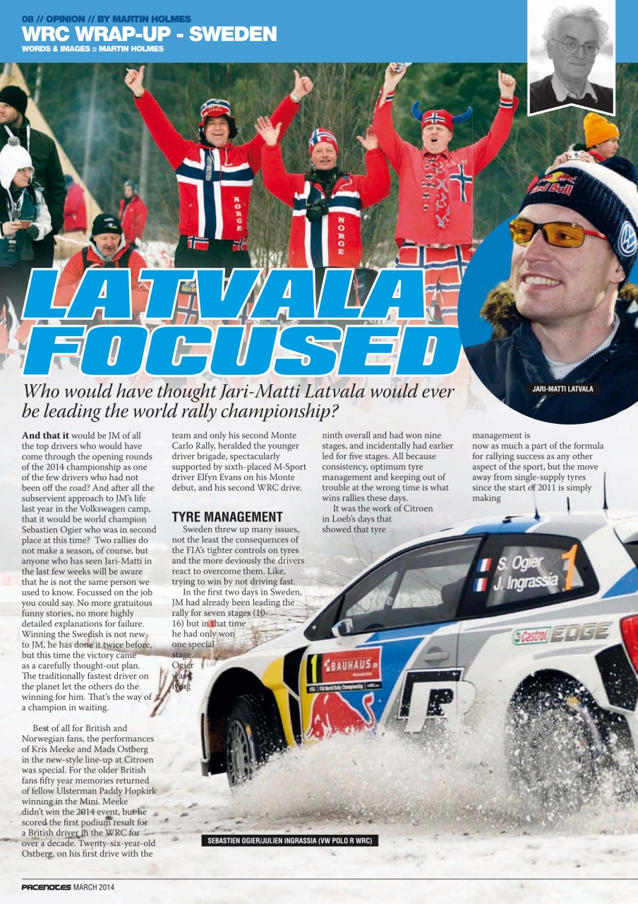Pacenotes Rally magazine Preview Pages