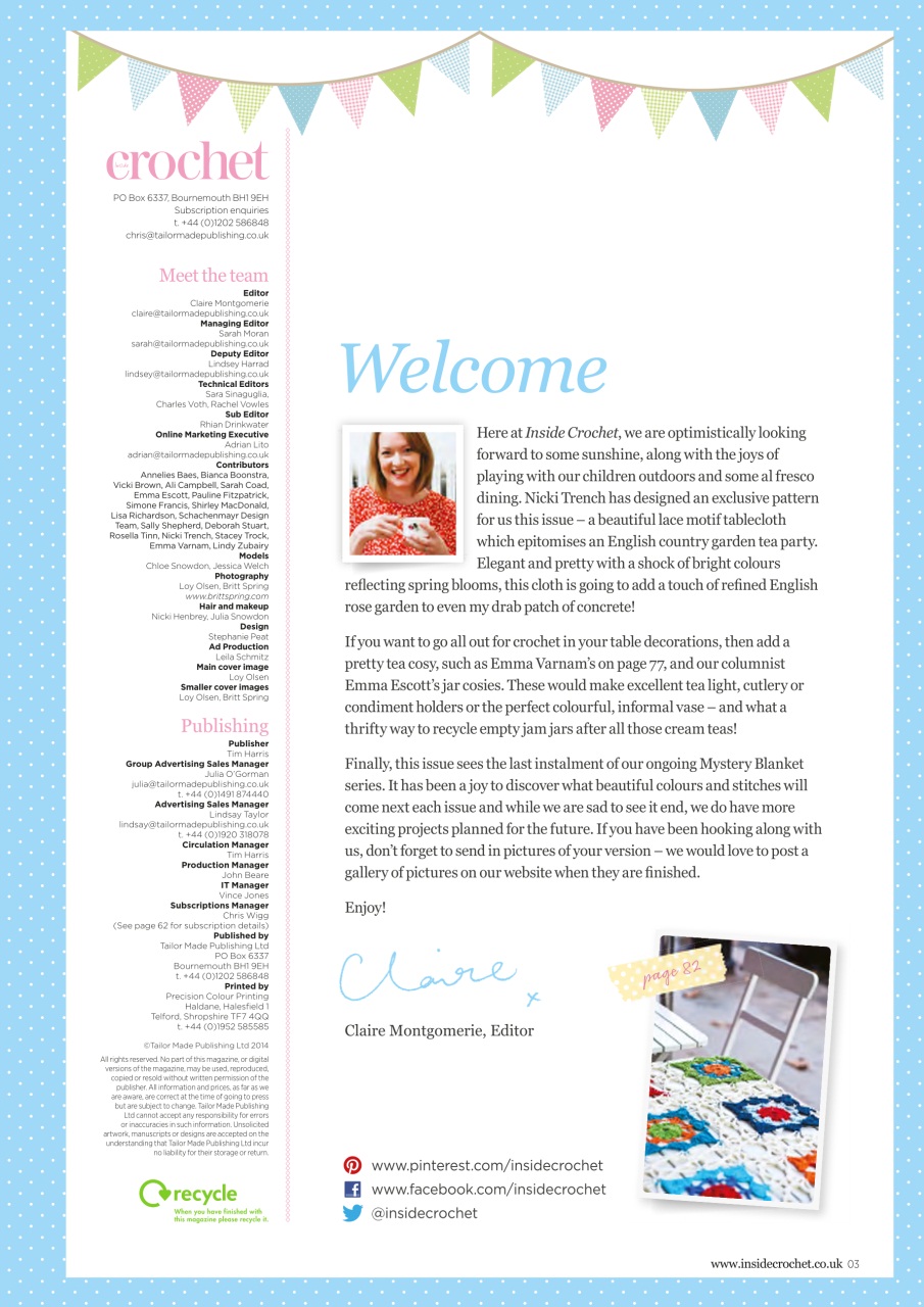 Inside Crochet Preview Pages