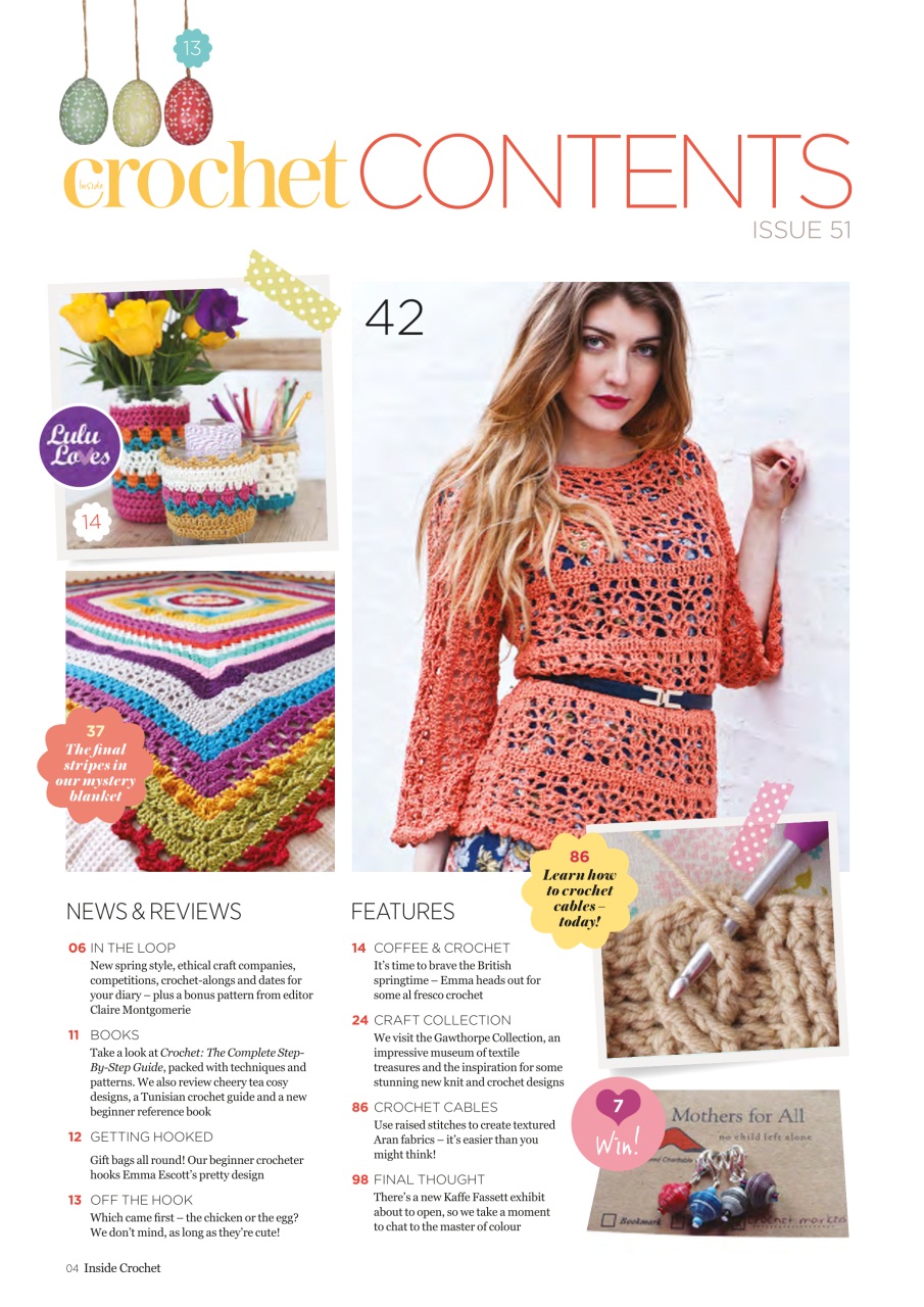 Inside Crochet Preview Pages