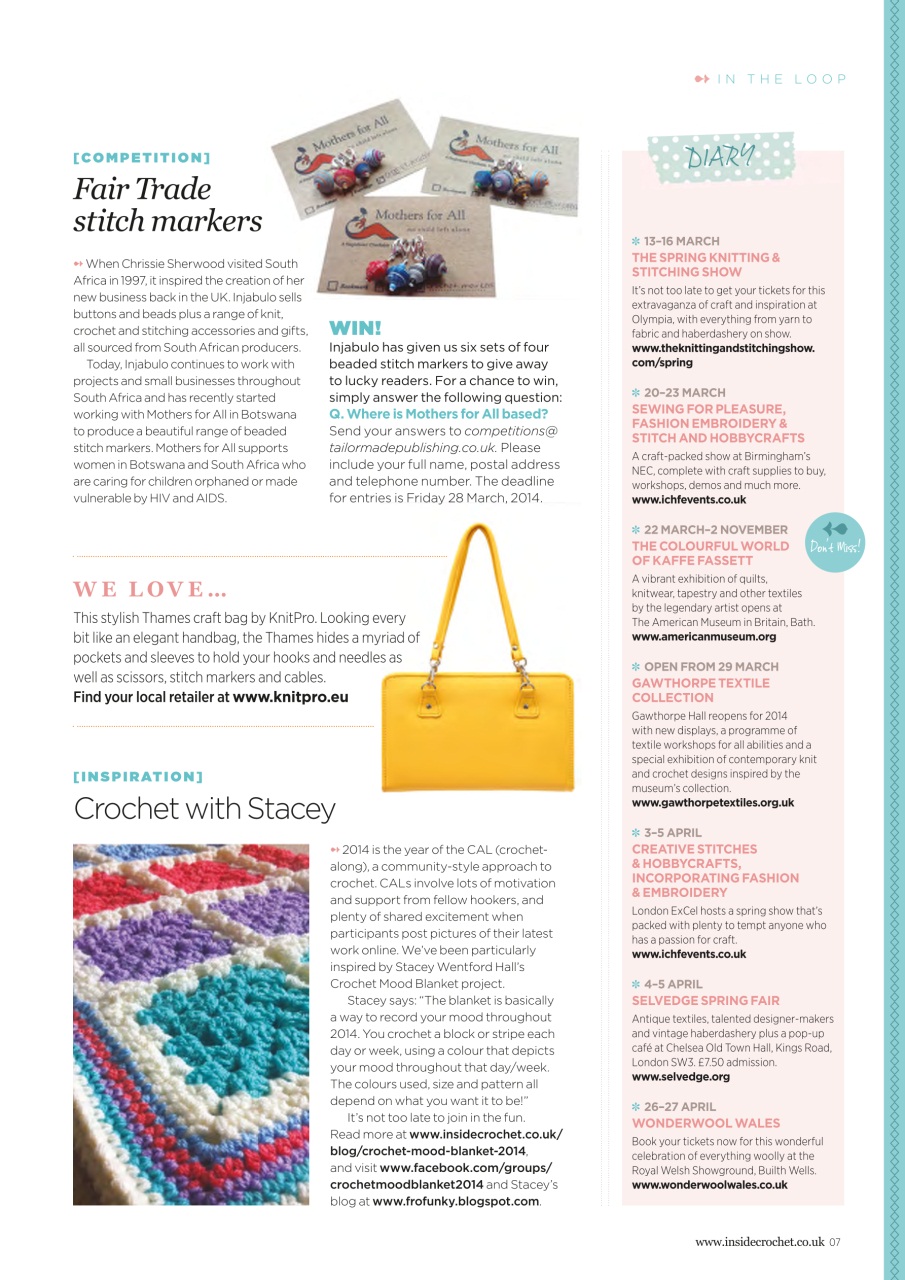 Inside Crochet Preview Pages