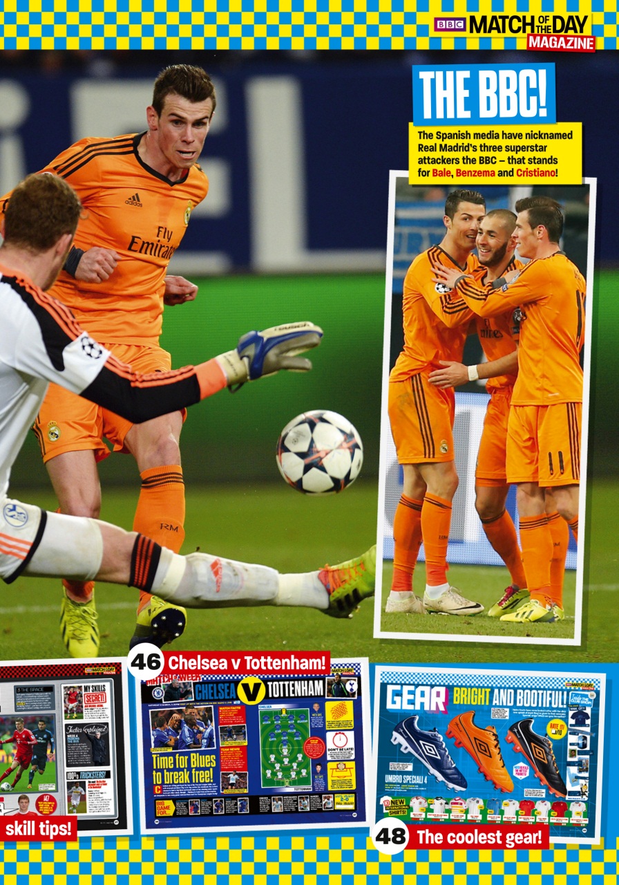 Match of the Day Preview Pages