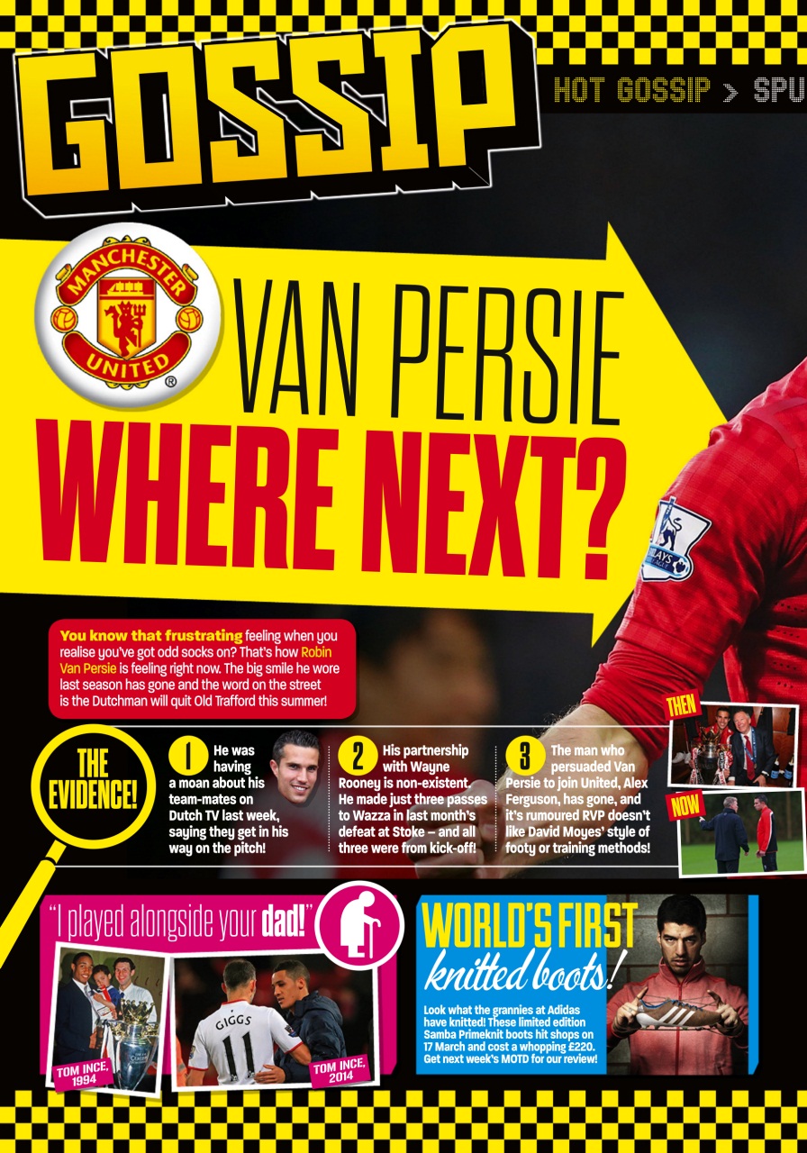 Match of the Day Preview Pages