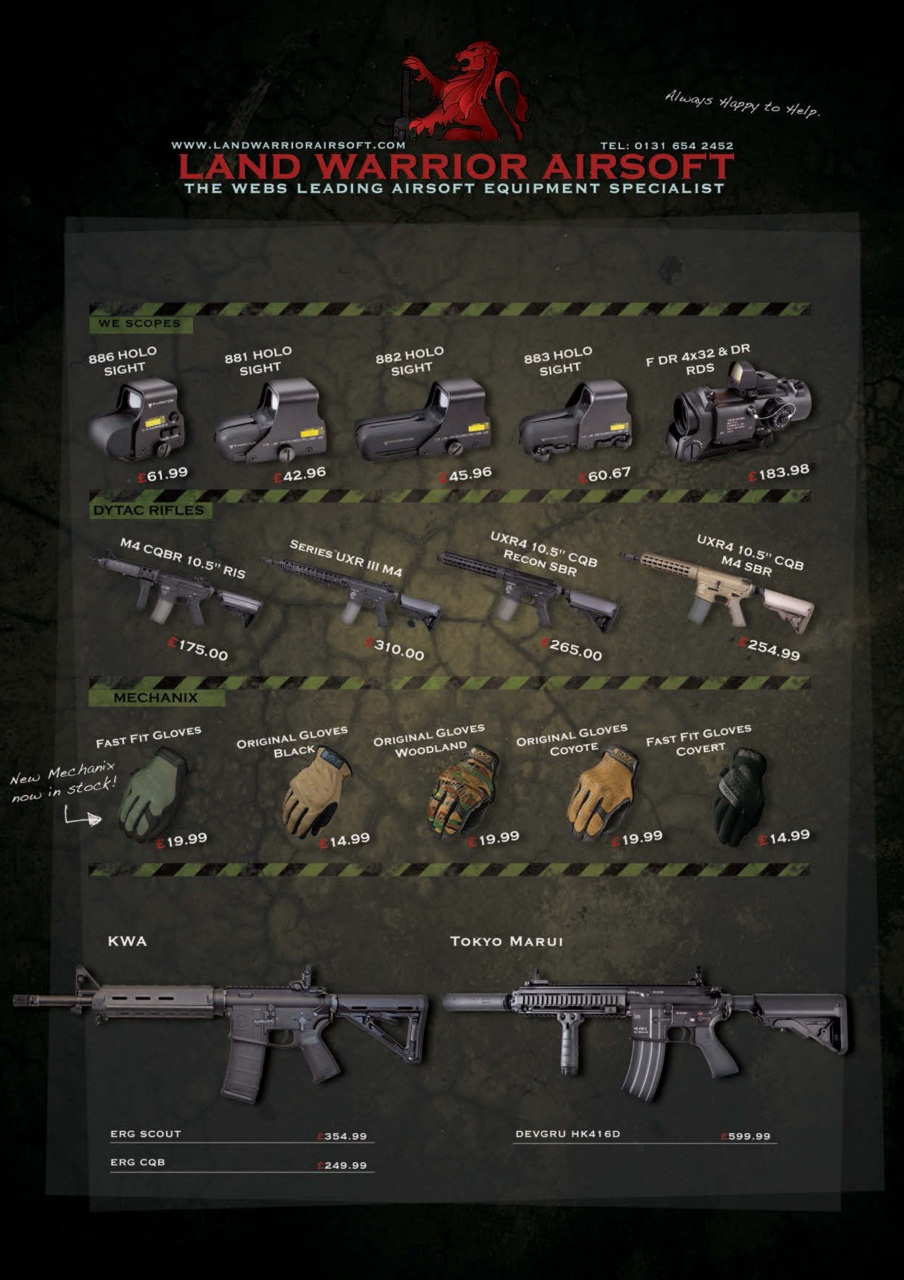 Airsoft Action Preview Pages