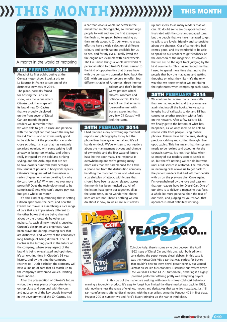 Diesel&EcoCar Magazine Preview Pages