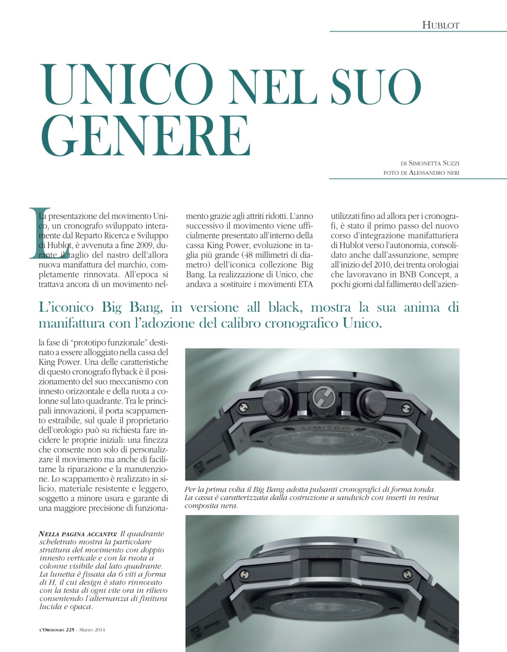 L'Orologio Preview Pages