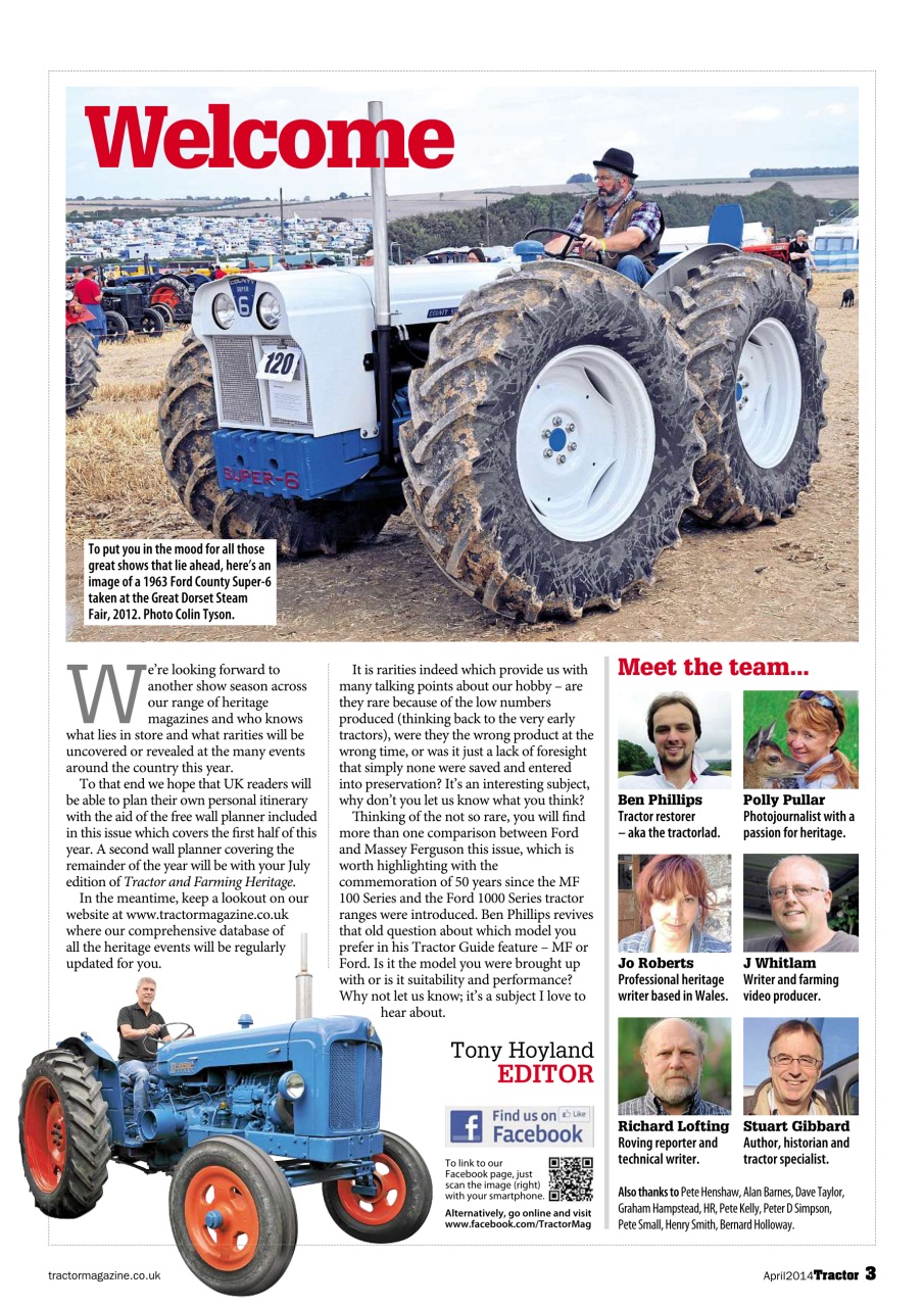 Tractor & Farming Heritage Magazine Preview Pages