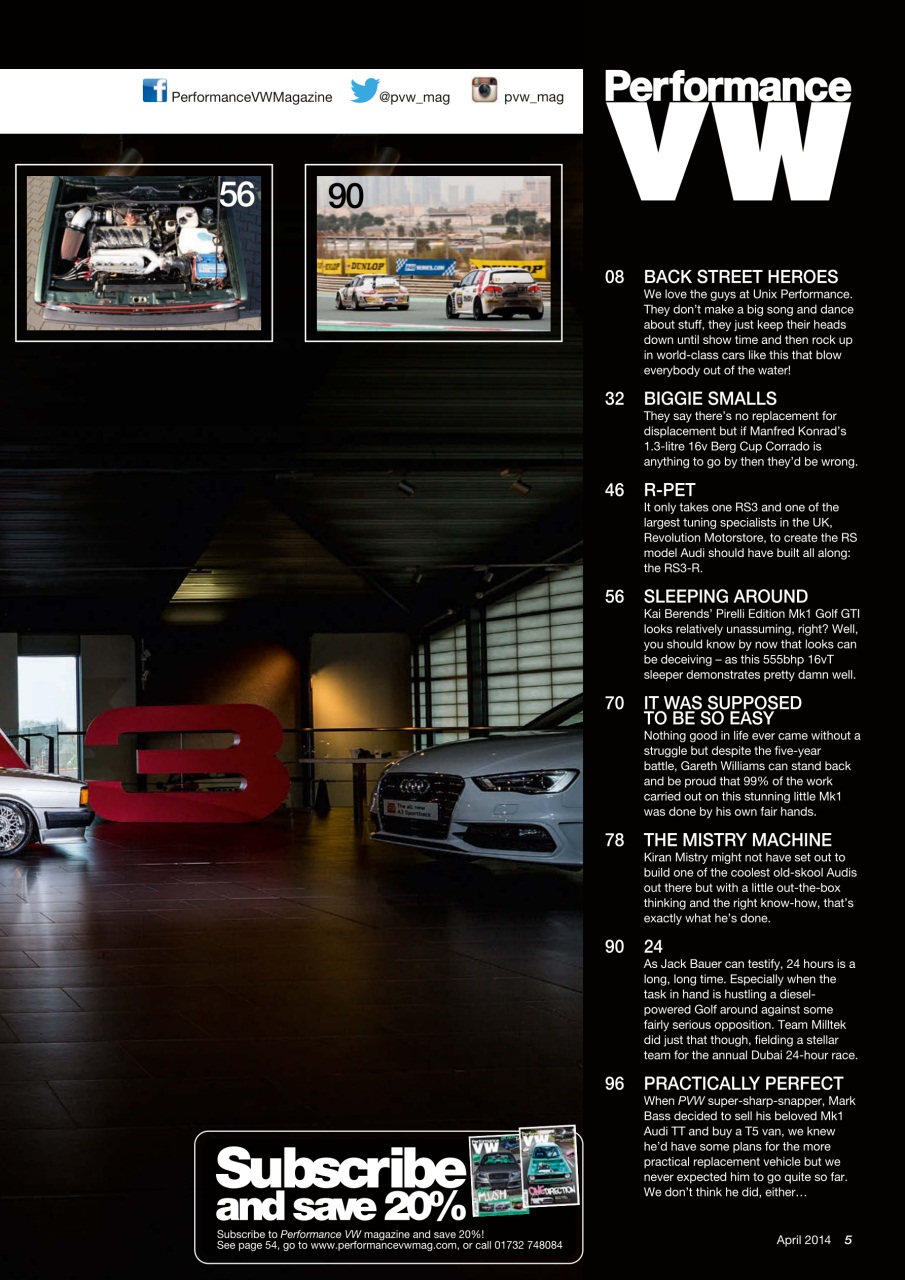 Performance VW Preview Pages