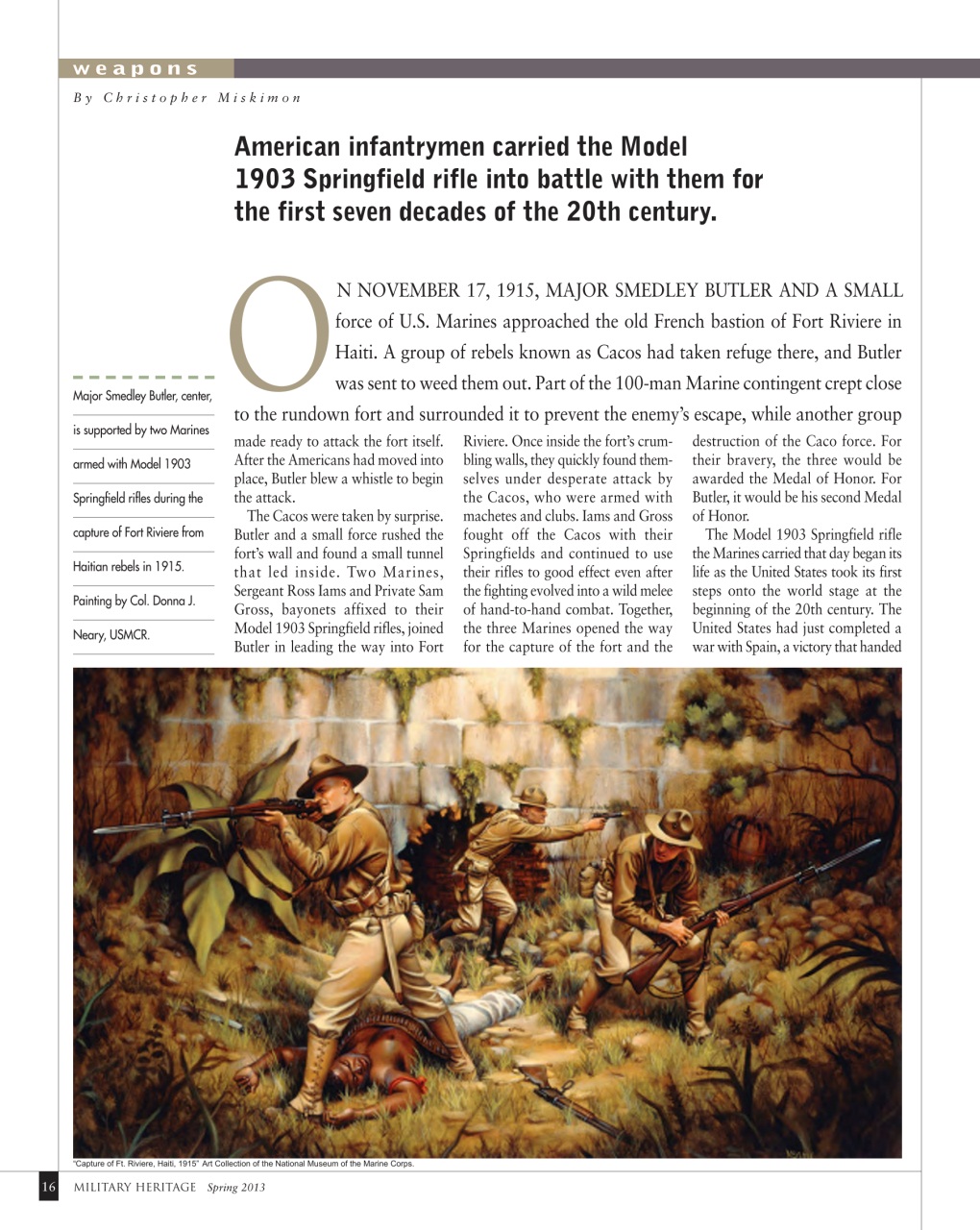 Military Heritage Preview Pages