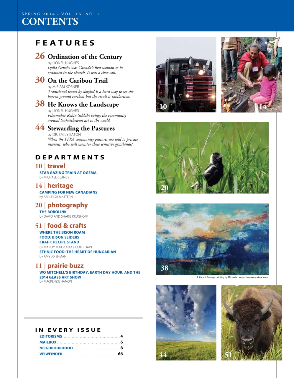 Prairies North Magazine Preview Pages