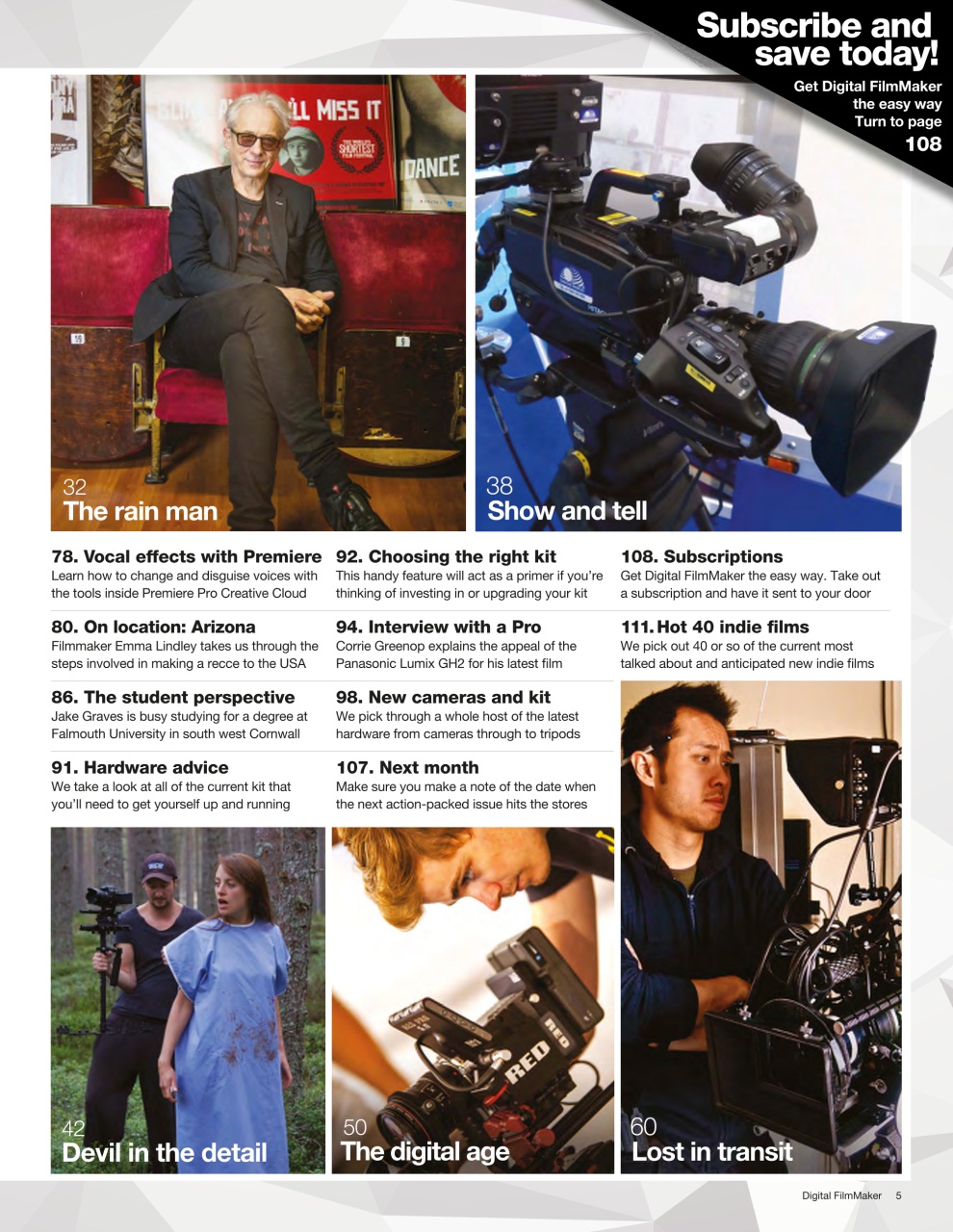 Digital FilmMaker Preview Pages