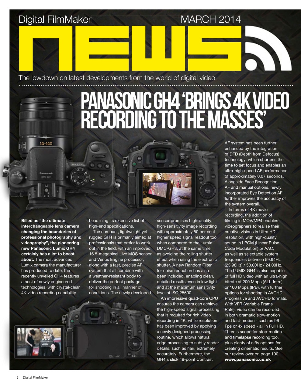 Digital FilmMaker Preview Pages