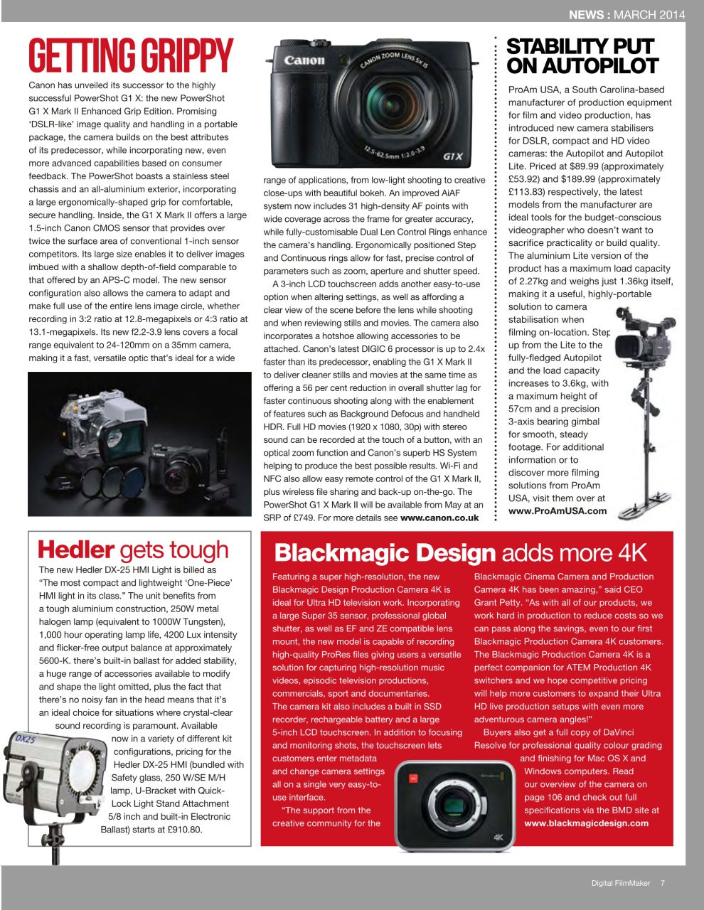 Digital FilmMaker Preview Pages