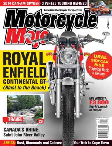 Motorcycle Mojo issue April 2014