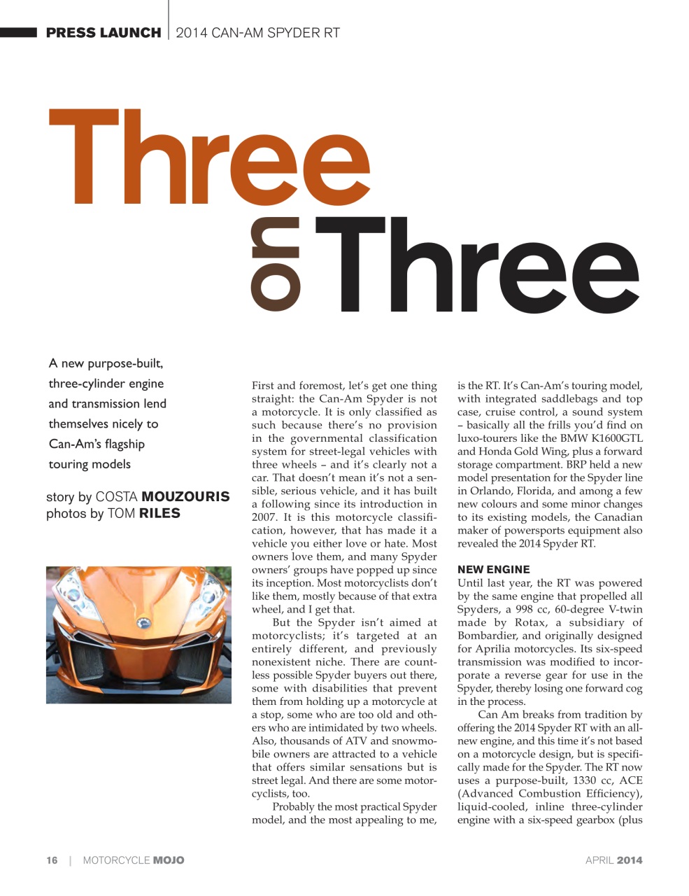 Motorcycle Mojo Preview Pages