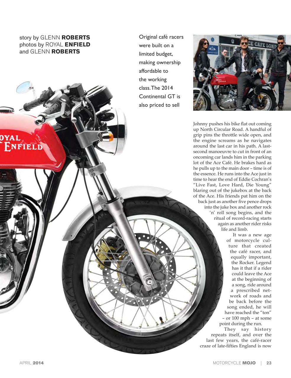Motorcycle Mojo Preview Pages